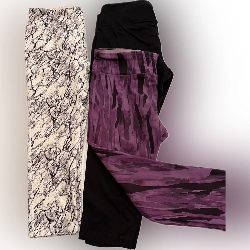 Three capri leggings !!